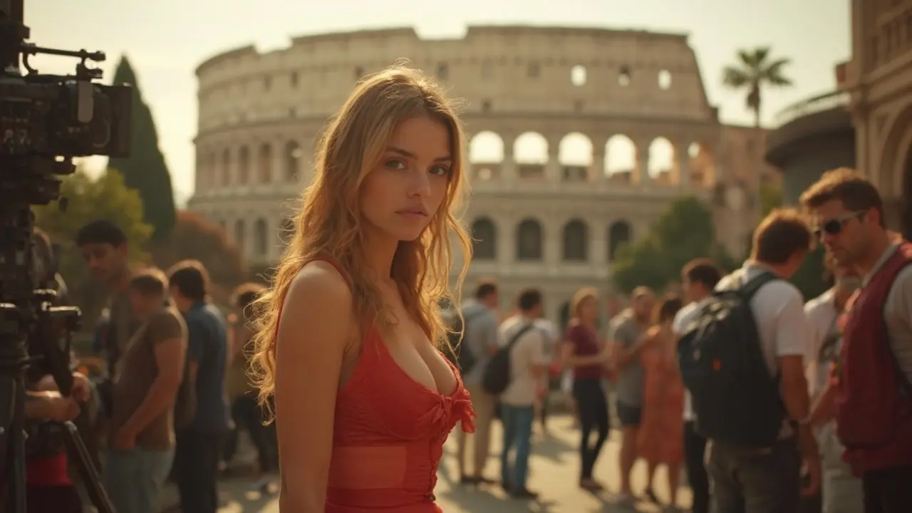Eveline Dellai: Stepping Into the Roman Film World