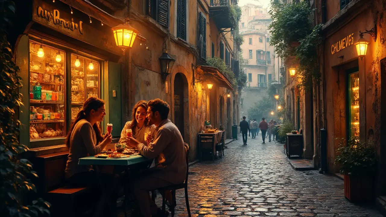 Rome Nightlife: Bars, Trattorias, and Late-Night Eats