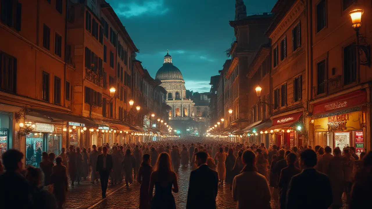 Marica Chanelle: Adult Star Lighting Up Rome's Nightlife Scene