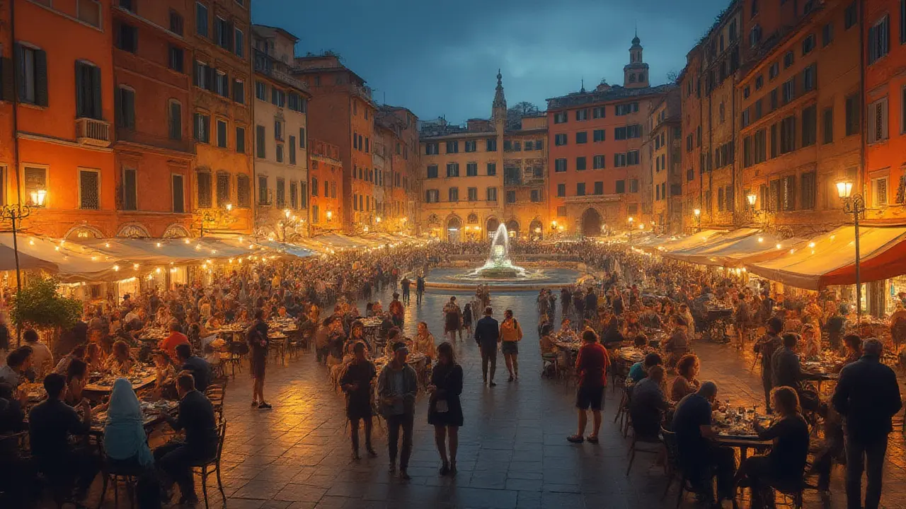 Night Bites: Late Food, Aperitivo, and Rooftop Views