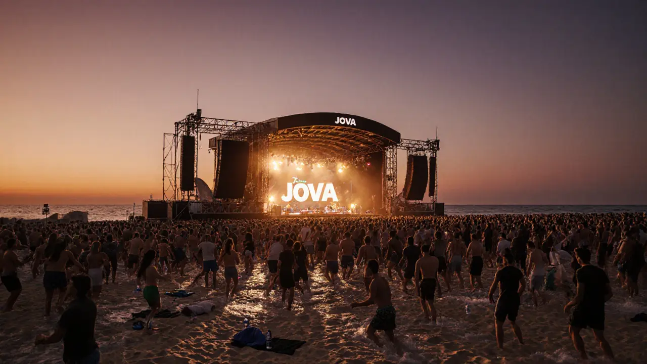 Jova Beach Party Brings the Beats to Rome's Coastline