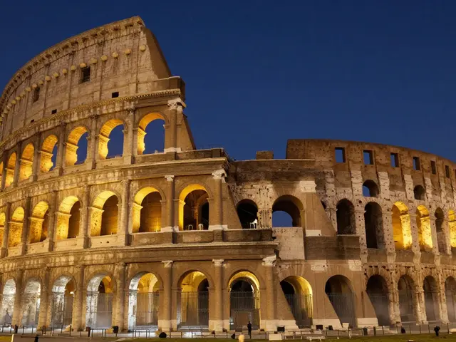 Rome at Night - Live the Dream